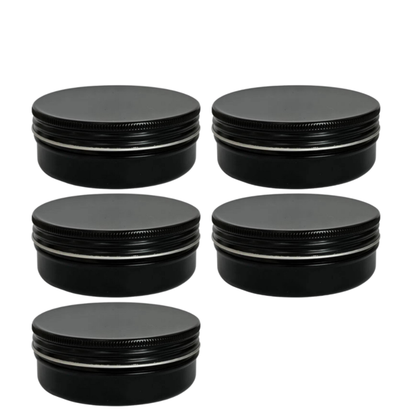 Kit Pote Lata De Alumínio Multiuso - Bronze - Vela, Cosmético