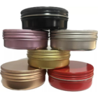 Kit Pote Lata De Alumínio Multiuso - Bronze - Vela, Cosmético