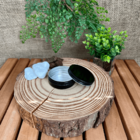 Kit Pote Lata De Alumínio Multiuso - Bronze - Vela, Cosmético