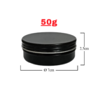 Kit Pote Lata De Alumínio Multiuso - Bronze - Vela, Cosmético