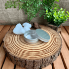 Kit Pote Lata De Alumínio Multiuso - Prata - Vela, Creme, Cos