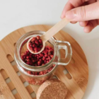 Kit Potes De Temperos Condimentos De Vidro Com Colher Em Bamb