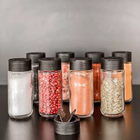 Kit Potes De Temperos Condimentos De Vidro Para Cozinha 100ml