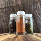 Kit Potes De Temperos Condimentos De Vidro Para Cozinha 100ml