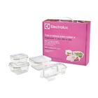 Kit Potes De Vidro Electrolux 4 Peças