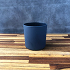 Kit Potes De Vidro Patê Azul Escuro C/tampa 220ml Quantidade:8