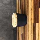 Kit Potes De Vidro Patê Jateado Azul Escuro C/tampa 120ml Qua