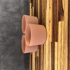 Kit Potes De Vidro Patê Jateado Rosa S/tampa 120ml Quantidade