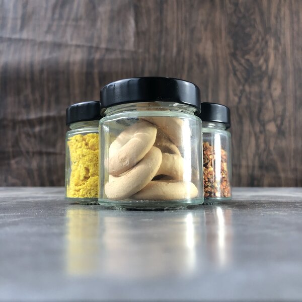 Kit Potes De Vidro Pianezza - Pote De Vidro Alto Pianezza 100