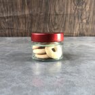 Kit Potes De Vidro Pianezza - Tampa Em Metal Vermelha 100ml Q