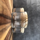 Kit Potes De Vidro Transparente Patê C/tampa 120ml Quantidade