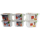 Kit Potes Herméticos Cozinha 6 Peças - Paramount