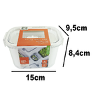 Kit Potes Herméticos Cozinha 6 Peças - Paramount