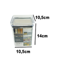 Kit Potes Herméticos Cozinha 8 Peças - Paramount