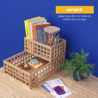 Kit Potes Mantimento Quad Flat 600/1100/1400/1900ml - 4pçs Na