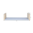 Kit Prateleira Infantil E Nicho Decoração Bebê Mdf Azul Sky E