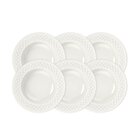 Kit Prato Fundo Tramontina Ingrid Em Porcelana Decorada 23 Cm