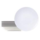 Kit Prato Fundo Tramontina Leonora Em Porcelana 21 Cm 06 Peça