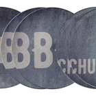 Kit Prato Raso Churrasco Stone Em Porcelana 28 Cm 06 Peças Tr