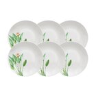 Kit Prato Raso Tramontina Graziela Em Porcelana Decorada 25 C