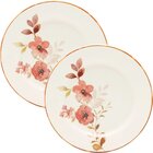 Kit Prato Sobremesa Lanche 12 Pessoas 12pçs Chá Das 5 Oxford