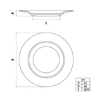 Kit Prato Sobremesa Tramontina Arbo Em Porcelana Decorada 19