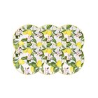 Kit Prato Sobremesa Tramontina Carmen Em Porcelana Decorada 2