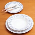 Kit Pratos Fundo Sopa 10 Pessoas 10 Peças Flamingo Ming 24cm