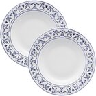 Kit Pratos Fundo Sopa 6 Pessoas 6 Peças Flamingo Ming 24cm