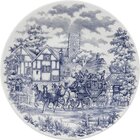 Kit Pratos Raso E Sobremesa 12 Peças Biona Cena Inglesa Oxfor