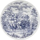 Kit Pratos Rasos E Fundos 24 Peças Biona Cena Inglesa Oxford®