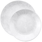 Kit Pratos Rasos E Fundos Coup Blanc Oxford® Porcelana 8 Peças