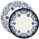 Kit Pratos Rasos E Fundos Floreal Energy 24 Peças Oxford® Cer