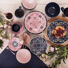 Kit Pratos Rasos E Fundos Floreal Hana 20 Peças Oxford® Cerâm