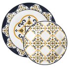 Kit Pratos Rasos E Fundos Floreal São Luís 12 Peças Oxford® C