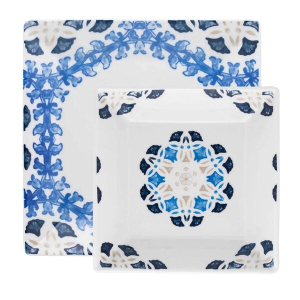 Kit Pratos Rasos E Fundos Quartier Babet Oxford® Porcelana 4