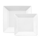 Kit Pratos Rasos E Fundos Quartier White Oxford® Porcelana 20