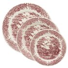 Kit Pratos Rasos Fundos E Sobremesa Donna Vilarejo Oxford® Ce