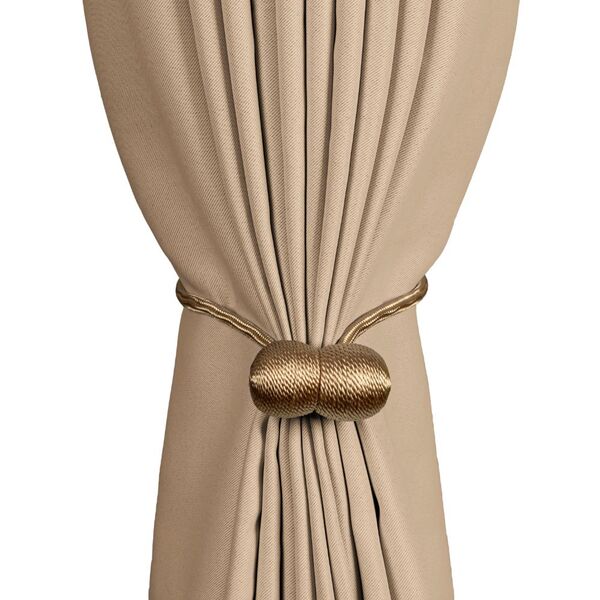 Kit Prendedores De Cortina Magnéticos Austin 02 Peças - Doura