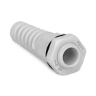 Kit Prensa Cabo Cinza Espiral Pg11-e 3 Peças