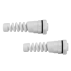 Kit Prensa Cabo Cinza Espiral Pg9-e 2 Peças