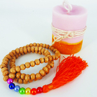 Kit Presente Zen Vela Vegana + Japamala Embalado Presente Kit