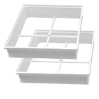 Kit Prolongador De Laje P/ Bloco De Vidro C/12