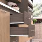 Kit Promocional C/ 2 Corrediças Metálicas Bigfer 500 Mm Epóxi