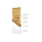 KIT PTA LISA DELICATA NANQ 210X100X13X7