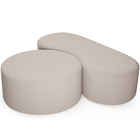 Kit Puff Redondo Lola E Puff Recamier Orgânico Orbit W01 Bouc