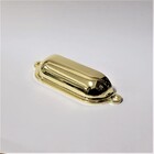 Kit Puxador Concha Vintage Retro Dourado Ouro 2 Unidades