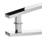 Kit Puxador Curvo 60cm + Fechadura Tetra 800 + Pivotante