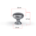 Kit Puxadores Para Moveis Puxador De Armário 22 Pçs