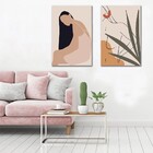 Kit Quadro Decorativo Mulher Minimalista